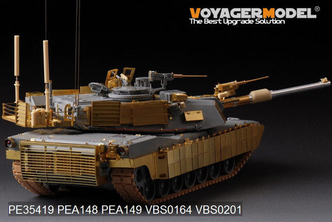 Voyager Model PEA149 1/35 Modern US Army M1A2 TUSK Slat Armor (Dragon 3536)