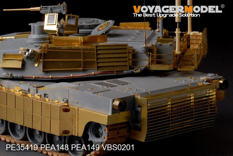 Voyager Model PEA149 1/35 Modern US Army M1A2 TUSK Slat Armor (Dragon 3536)