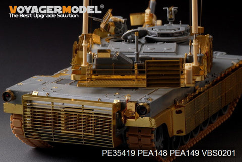 Voyager Model PEA149 1/35 Modern US Army M1A2 TUSK Slat Armor (Dragon 3536)