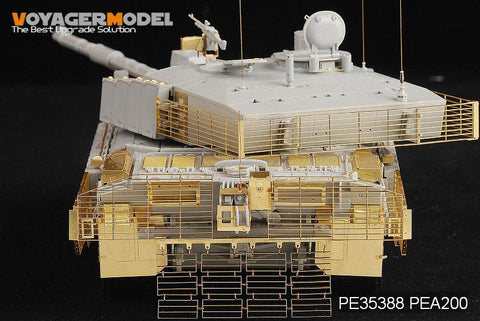 Voyager Model PEA200 1/35 Modern British Challenger 2 Main Battle Tank with Slat Armor (Trumpeter)