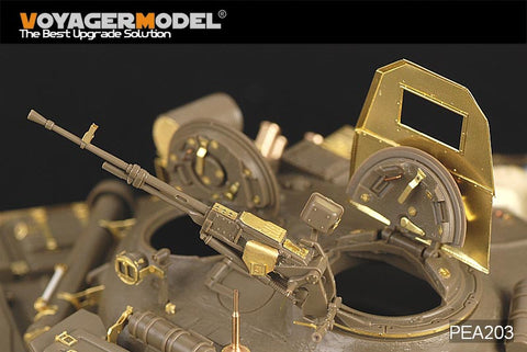 Voyager Model PEA203 1/35 Modern Russian T-72 Anti-Fragmentation Shield & NSVT 12.7mm Machine Gun (Universal)