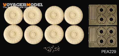 Voyager Model PEA229 1/35 Modern Canadian Army LAV-3 Family Road Wheels (8 pcs)