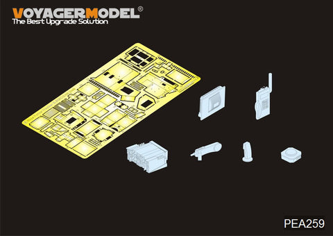 Voyager Model PEA259 1/35 US Army Humvee Blue Force Tracker & SINCGARS Unit (GP)