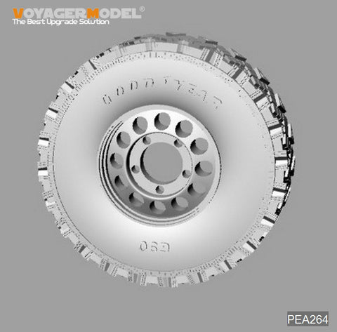Voyager Model PEA264 1/35 Modern Defender XD 'Wolf' W.M.I.K. Weighted Road Wheels (G90) Type 1 (HobbyBoss)