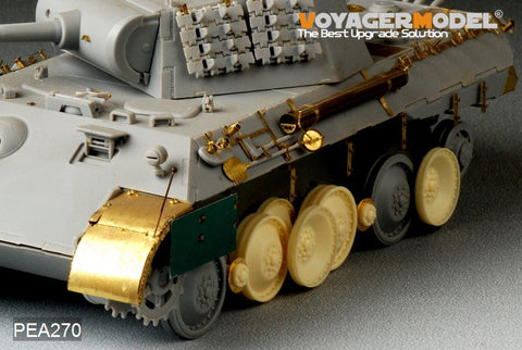 Voyager Model PEA270 1/35 WWII German Panther A/G/F & Tank Destroyer Road Wheels with Battle Damage (GP)