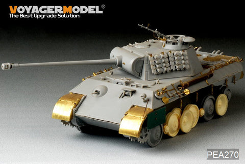 Voyager Model PEA270 1/35 WWII German Panther A/G/F & Tank Destroyer Road Wheels with Battle Damage (GP)