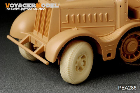 Voyager Model PEA286 1/35 WWII German Sd.Kfz.9 FAMO Road Wheels - Pattern 1 (Tamiya 35239/35246)