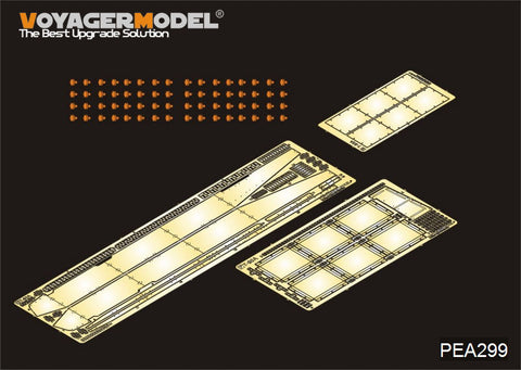 Voyager Model PEA299 1/35 Modern Russian T-90A Main Battle Tank Side Skirts (Zvezda 3573)