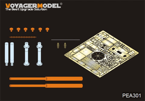 Voyager Model PEA301 1/35 Modern US M1070 Truck Tractor with Armored Cab & Anti-IED Device Set (HobbyBoss 85502)