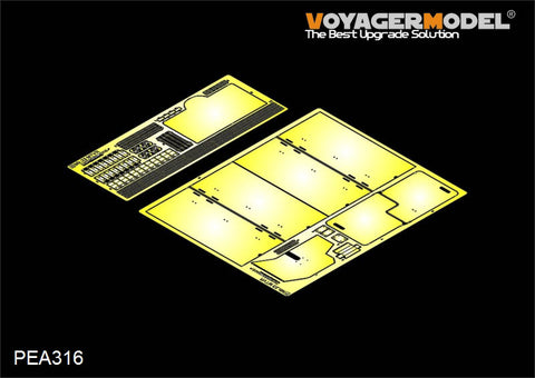 Voyager Model PEA316 1/35 Modern US Military Mk.23 MTVR Truck Add-on Armor Set (for Trumpeter 01011)