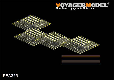 Voyager Model PEA325 1/35 WWI French Renault FT-17 Photo-Etched Track Set (for Meng TS-008)