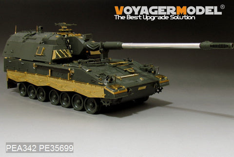 Voyager Model PEA342 1/35 Modern German PzH2000 Self-Propelled Howitzer Side Skirt Set (for Meng Model TS-012)