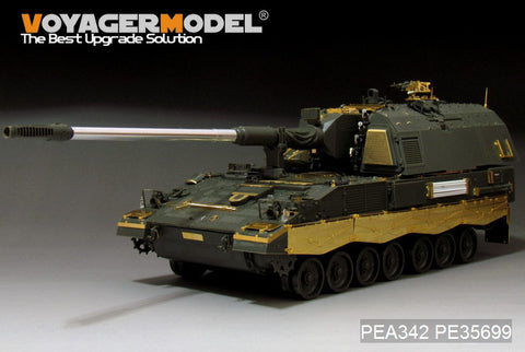 Voyager Model PEA342 1/35 Modern German PzH2000 Self-Propelled Howitzer Side Skirt Set (for Meng Model TS-012)
