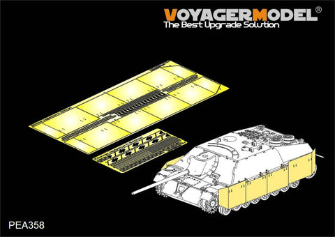 Voyager Model PEA358 1/35 WWII German Panzer IV Tank Destroyer "Lang" L/70(V) Schürzen Set (for Tamiya 35340)