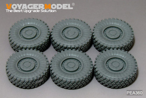 Voyager Model PEA360 1/35 Modern US Cougar 6x6 MRAP Wheel Set Ver.A (Set of 6) (for Meng Model SS-005)