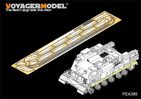 Voyager Model PEA385 1/35 Modern Russian 2P19/R-17 Rocket System Side Skirt Set (for Trumpeter 01024)