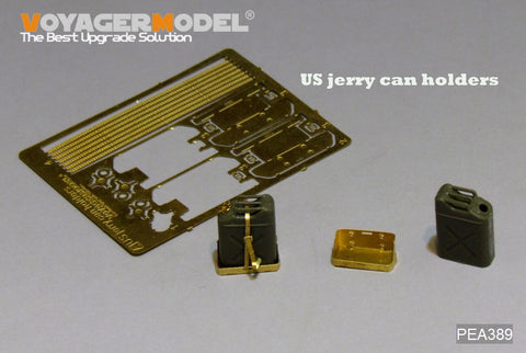 Voyager Model PEA389 1/35 WWII US Jerry Can Holder Set (Universal)