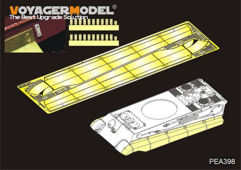 Voyager Model PEA398 1/35 WWII German King Tiger (Henschel Turret) Side Skirt Set (for Meng Model)