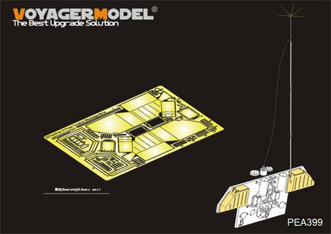 Voyager Model PEA399 1/35 WWII German Panther Ausf. G Late-Production Stowage Bin (Universal)