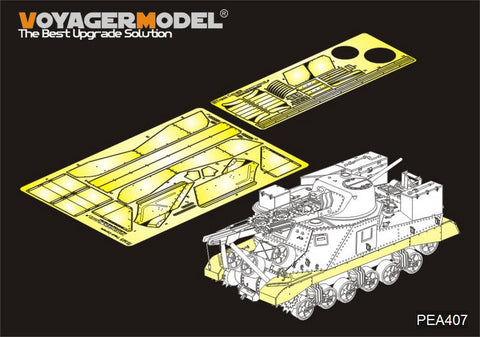 Voyager Model PEA407 1/35 WWII US M31 Recovery Vehicle Fender Set (for Takom 2088)