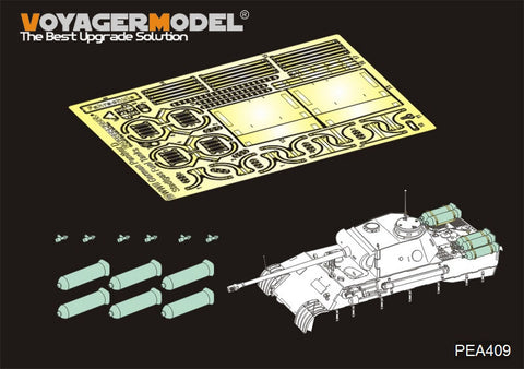 Voyager Model PEA409 1/35 WWII German Panther D "Wood Gas" Fuel Tank (Universal)