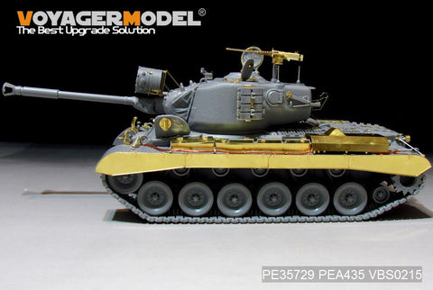 Voyager Model PEA435 1/35 WWII US Army M46 Patton Tank Side Skirts and Stowage Bins (Takom 2117)