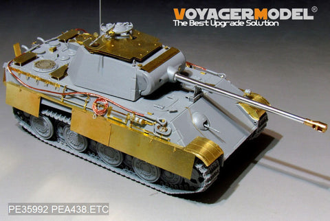 Voyager Model PEA438 1/35 WWII German Panther A/G (Pz.Rgt. 26) Anti-Aircraft Armor (Takom 2119, 2120, 2121)