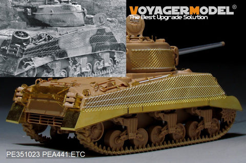 Voyager Model PEA441 1/35 WWII US Sherman M4A3 Somerville Mat (Universal)