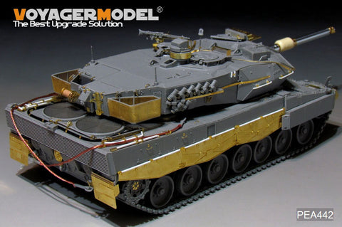 Voyager Model PEA442 1/35 Modern Bundeswehr Leopard 2A5/A6 Track Cover (Universal)