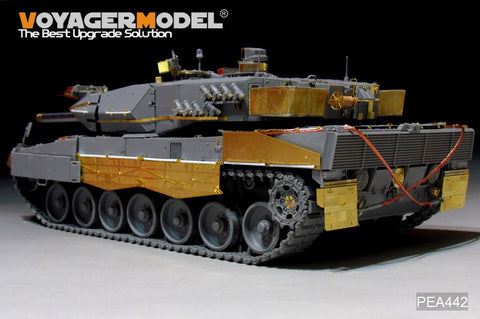 Voyager Model PEA442 1/35 Modern Bundeswehr Leopard 2A5/A6 Track Cover (Universal)