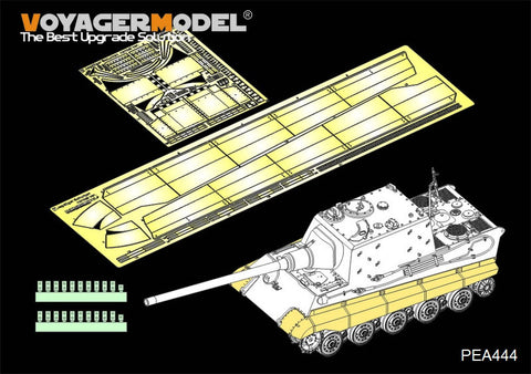 Voyager Model PEA444 1/35 WWII German Army Sd.Kfz.186 Tank Destroyer "Jagdtiger" Schürzen – Standard Type (for Takom)