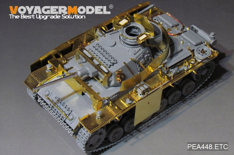 Voyager Model PEA448 1/35 WWII German Army Panzer III Ausf. M/N Additional Armor (for Takom)