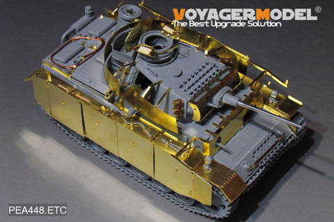 Voyager Model PEA448 1/35 WWII German Army Panzer III Ausf. M/N Additional Armor (for Takom)