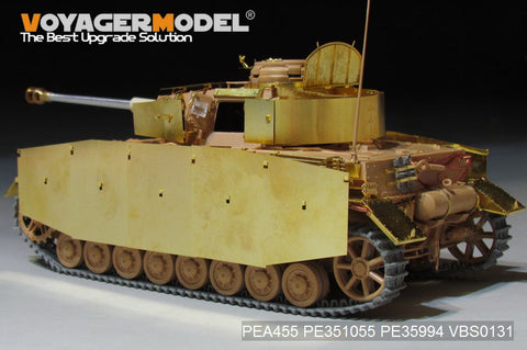 Voyager Model PEA455 1/35 WWII German Panzer IV Ausf. H (Early) Schürzen (Universal)