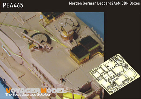 Voyager Model PEA465 1/35 Modern German Leopard 2A6M CDN Box (for GP)