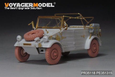 Voyager Model PR35118 1/35 WWII German Kübelwagen Type 82 Standard Wheel Pattern 3 (for all kits)
