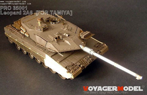 Voyager Model Pro35001 1/35 Leopard 2A6 Photo-Etched Parts Set (for Tamiya 35271)