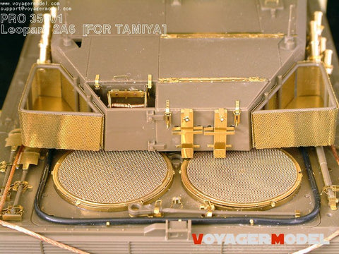 Voyager Model Pro35001 1/35 Leopard 2A6 Photo-Etched Parts Set (for Tamiya 35271)