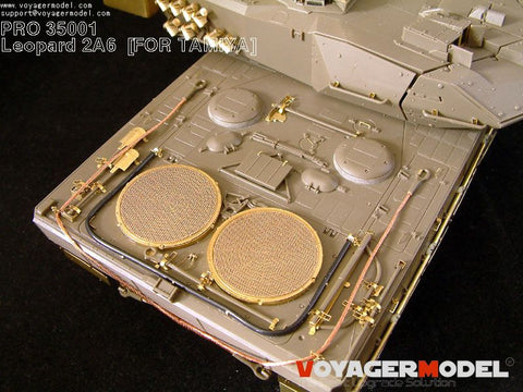 Voyager Model Pro35001 1/35 Leopard 2A6 Photo-Etched Parts Set (for Tamiya 35271)
