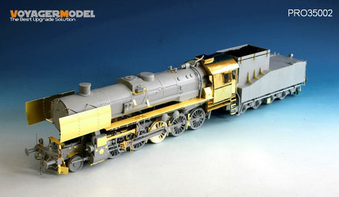 Voyager Model Pro35002 1/35 German Steam Locomotive BR 52 Etched Parts Set (for Trumpeter 00210)