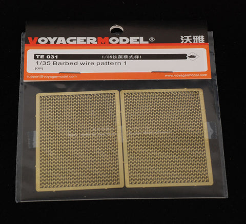 Voyager Model TE031 1/35 Military Barricade Wire Pattern 1 (General-Purpose)