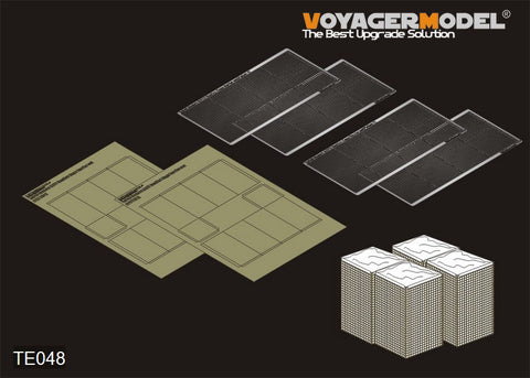 Voyager Model TE048 Modern NATO Bastion Cage Barrier Set (for Pattern 1)