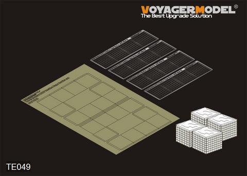 Voyager Model TE049 Modern NATO Bastion Cage Barrier Set (for Pattern 2)