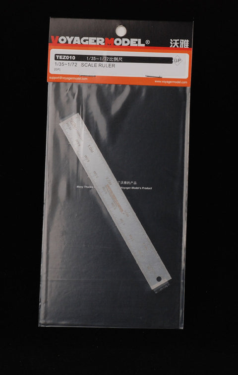 Voyager Model TEZ010 1/35-1/72 Scale Ruler