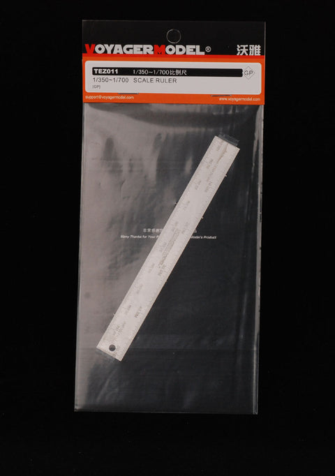 Voyager Model TEZ011 1/350-1/700 Scale Ruler