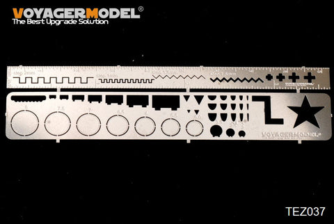 Voyager Model TEZ037 Scribing Template Set 8
