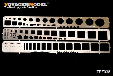 Voyager Model TEZ038 Scribing Template Set 9