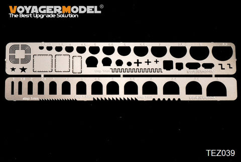 Voyager Model TEZ039 Scribing Template Set 10