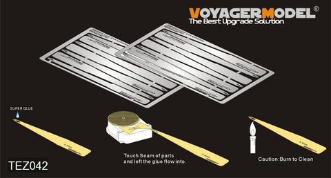 Voyager Model TEZ042 Stainless Steel Super Glue Applicator (Pack of 8)