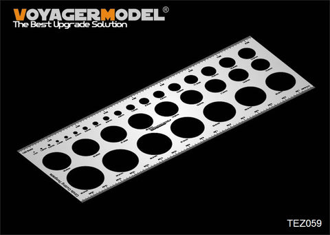 Voyager Model TEZ059 1/35 Circular Template (General-purpose)